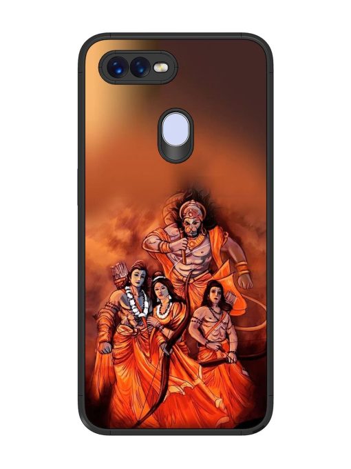 Sita Ram Glossy Soft Edge Case for Oppo F9 Pro Chachhi