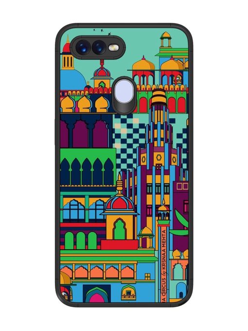 Indian Tapestry Glossy Soft Edge Case for Oppo F9 Pro Chachhi