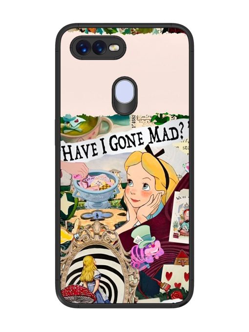 Mad Hatter'S Collage Glossy Soft Edge Case for Oppo F9 Pro Chachhi