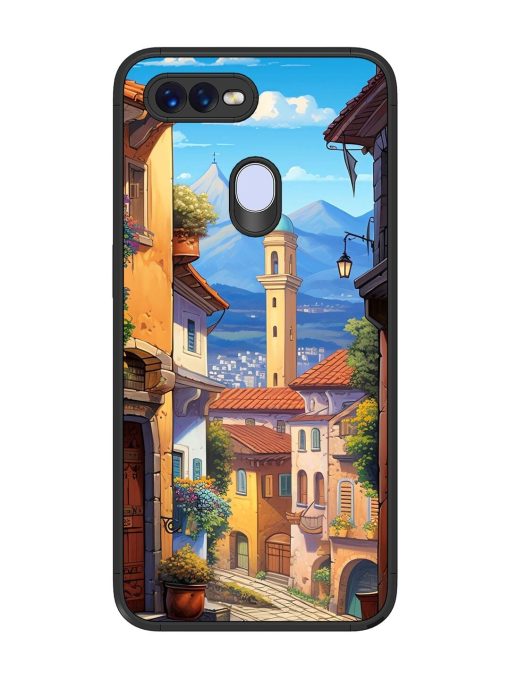 Tuscan Twilight Glossy Soft Edge Case for Oppo F9 Pro Chachhi