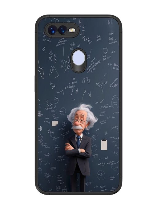 Albert Einstein Glossy Soft Edge Case for Oppo F9 Pro Chachhi