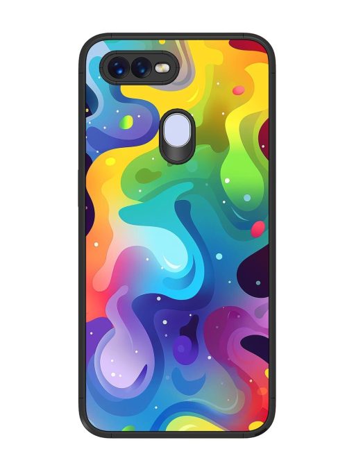 Rainbow River Glossy Soft Edge Case for Oppo F9 Pro Chachhi