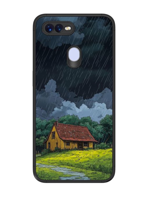 Rainy Day Retreat Glossy Soft Edge Case for Oppo F9 Pro Chachhi