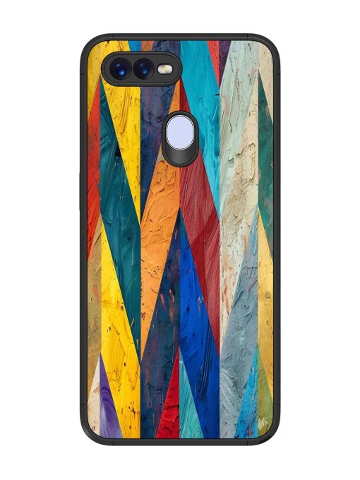 Abstract Tapestry Glossy Soft Edge Case for Oppo F9 Pro Chachhi