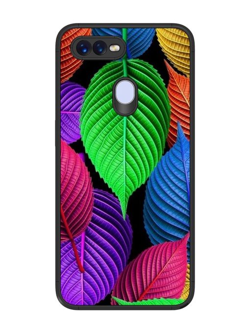 Rainbow Leaf Symphony Glossy Soft Edge Case for Oppo F9 Pro Chachhi