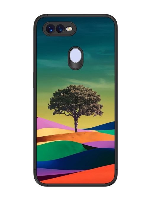 Rainbow'S Lone Sentinel Glossy Soft Edge Case for Oppo F9 Pro Chachhi