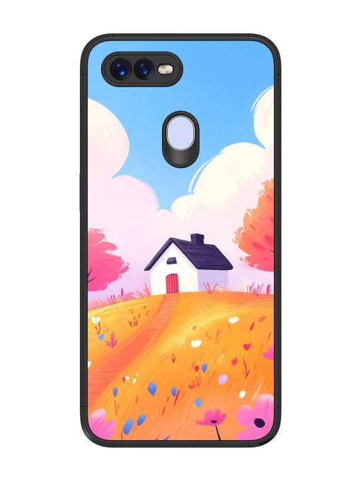 Hilltop Haven Glossy Soft Edge Case for Oppo F9 Pro Chachhi