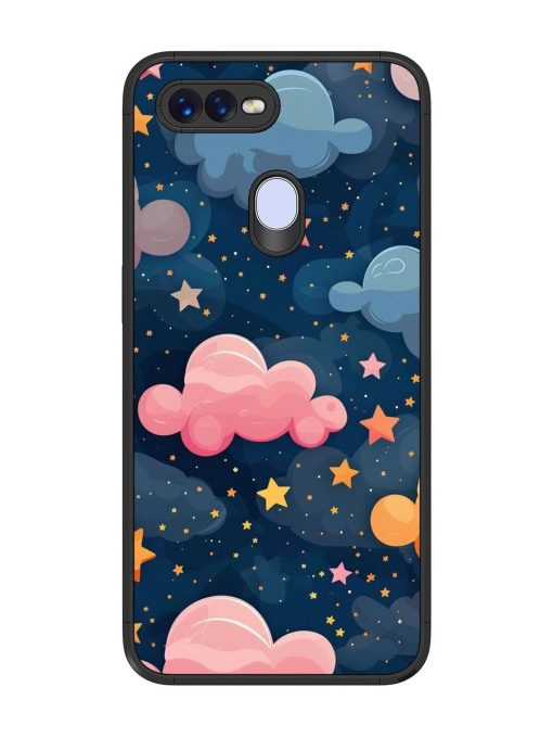 Twinkling Dreams Glossy Soft Edge Case for Oppo F9 Pro Chachhi