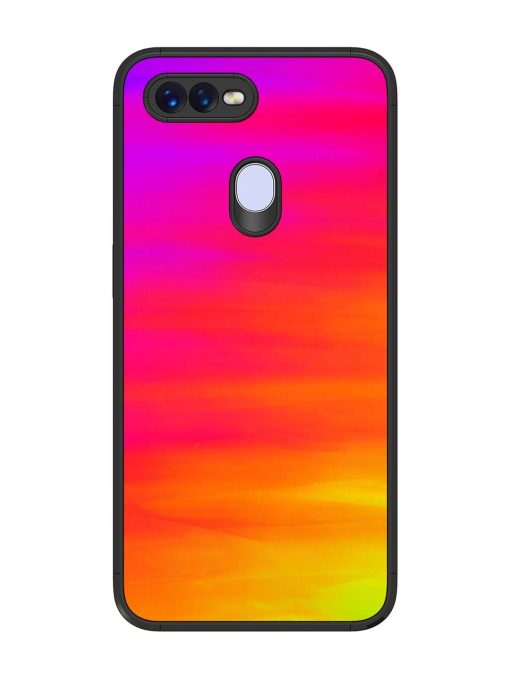 Neon Horizon Glossy Soft Edge Case for Oppo F9 Pro Chachhi