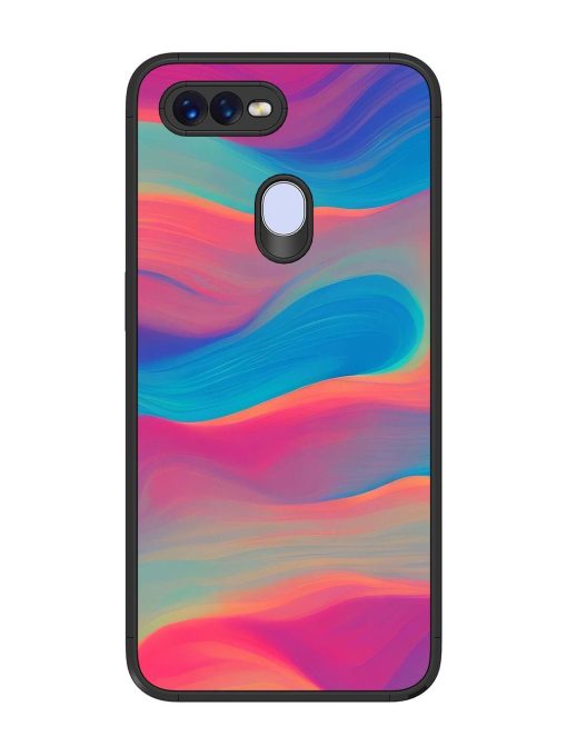 Wavy Wonder Glossy Soft Edge Case for Oppo F9 Pro Chachhi