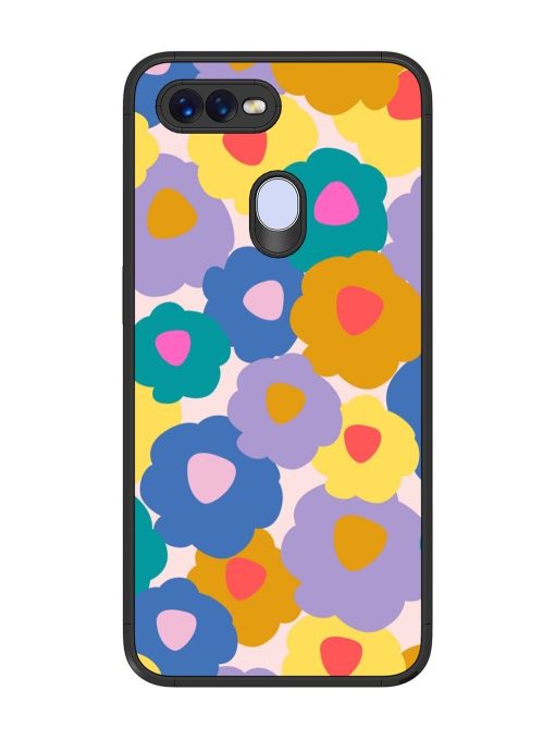 Flower Power Glossy Soft Edge Case for Oppo F9 Pro Chachhi