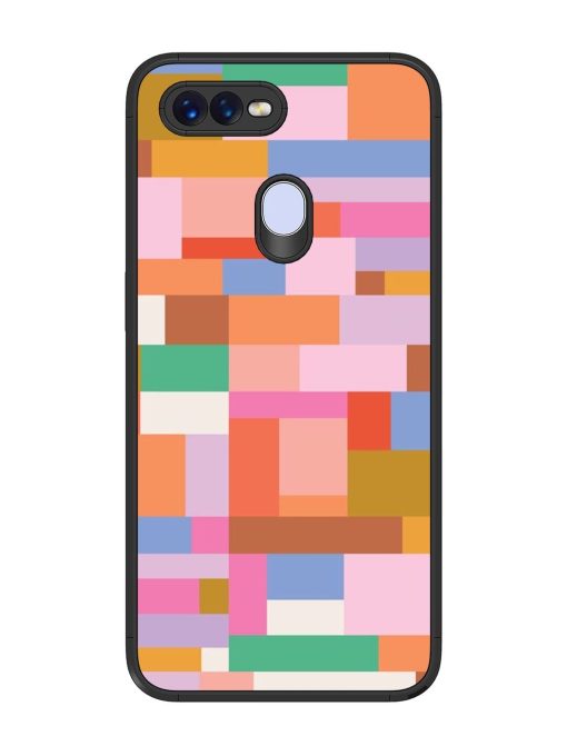 Colorful Chaos Glossy Soft Edge Case for Oppo F9 Pro Chachhi