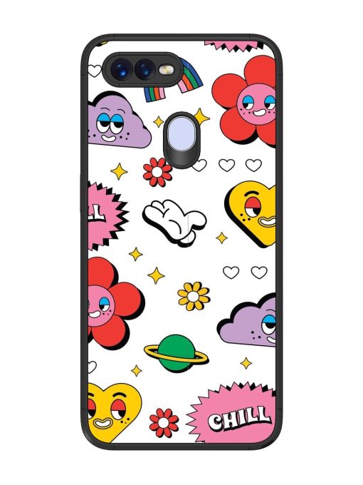 Whimsical Wonderland Glossy Soft Edge Case for Oppo F9 Pro Chachhi