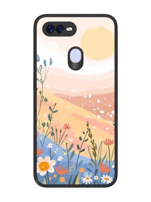 Golden Hour Blooms Glossy Soft Edge Case for Oppo F9 Pro Chachhi