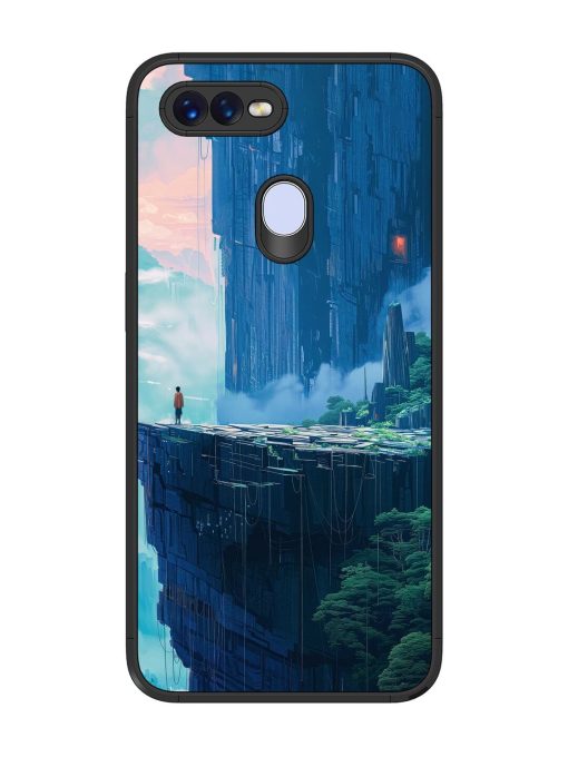 Solitude In The Sky Glossy Soft Edge Case for Oppo F9 Pro Chachhi