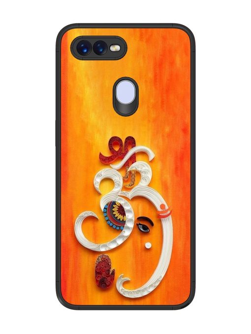 Ganesha In Quilling Art Glossy Soft Edge Case for Oppo F9 Pro Chachhi