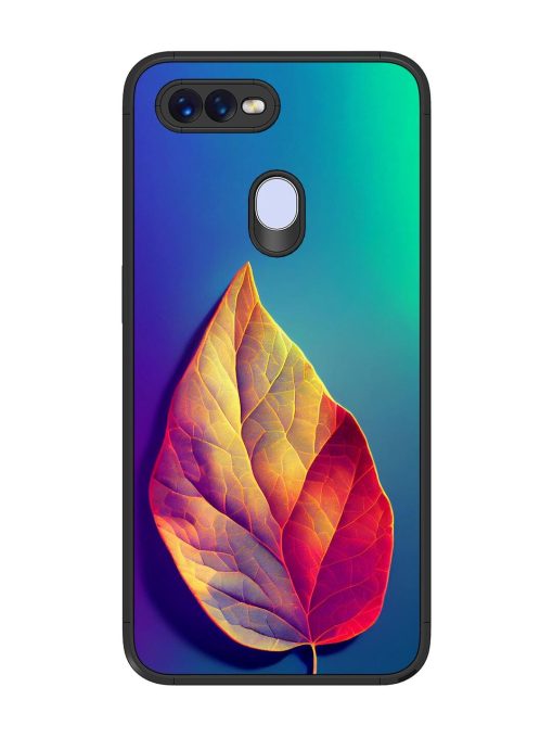 Autumn'S Embrace Glossy Soft Edge Case for Oppo F9 Pro Chachhi