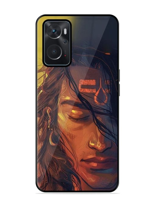 Tranquil Shiva Glossy Soft Edge Case for Oppo K10 (4G) Chachhi