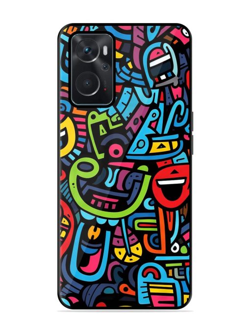 Doodlephoria Glossy Soft Edge Case for Oppo K10 (4G) Chachhi