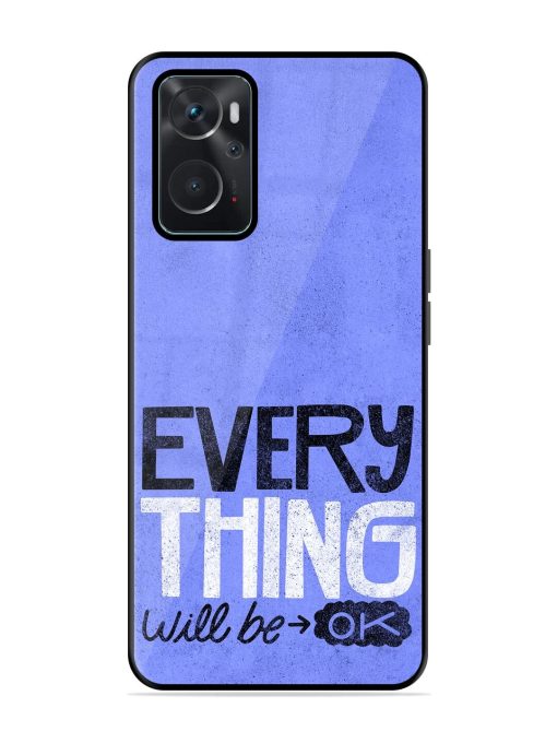 Hopeful Hues Glossy Soft Edge Case for Oppo K10 (4G) Chachhi