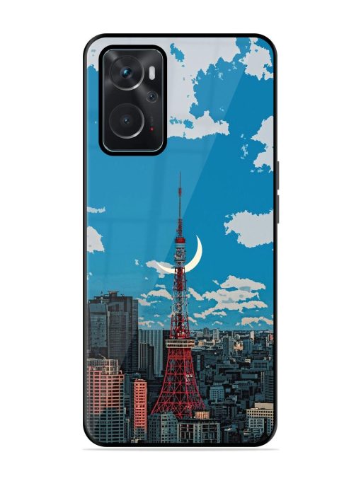 Tokyo Twilight Glossy Soft Edge Case for Oppo K10 (4G) Chachhi