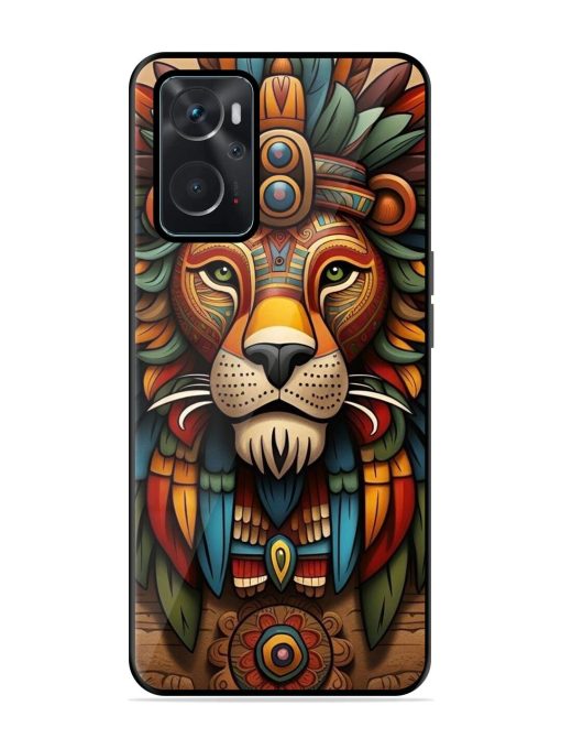 Aztec Majesty Glossy Soft Edge Case for Oppo K10 (4G) Chachhi