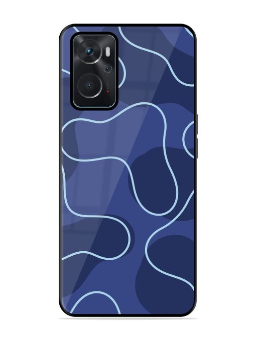 Midnight Maze Glossy Soft Edge Case for Oppo K10 (4G) Chachhi