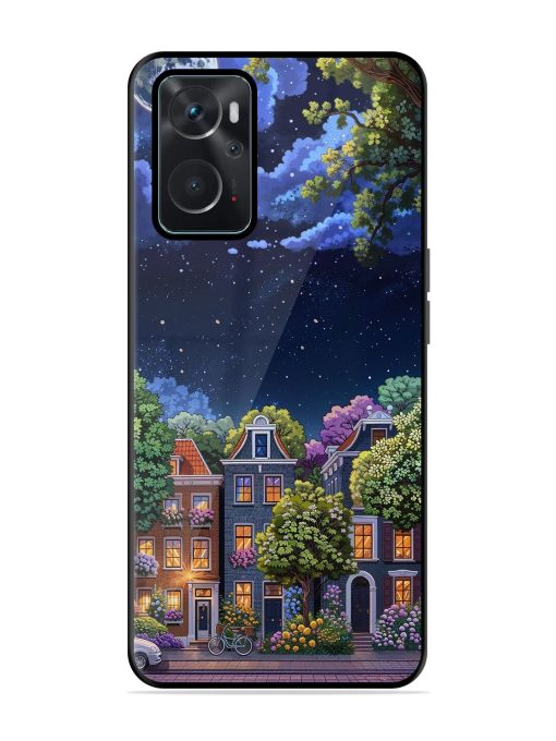 Moonlit Streets Glossy Soft Edge Case for Oppo K10 (4G) Chachhi