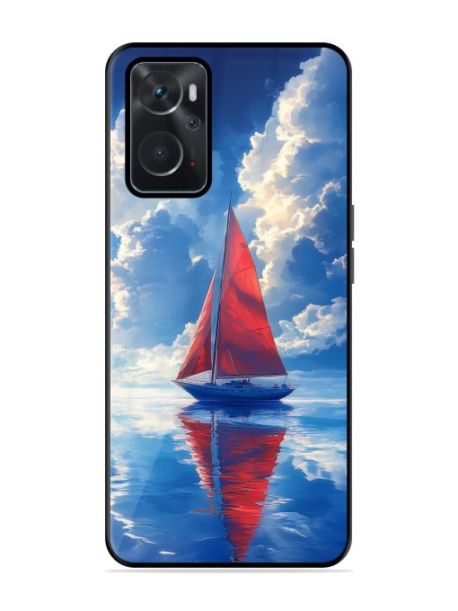 Crimson Sails Glossy Soft Edge Case for Oppo K10 (4G) Chachhi