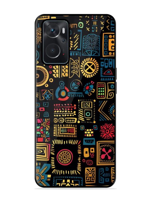 Tribal Tapestry Glossy Soft Edge Case for Oppo K10 (4G) Chachhi