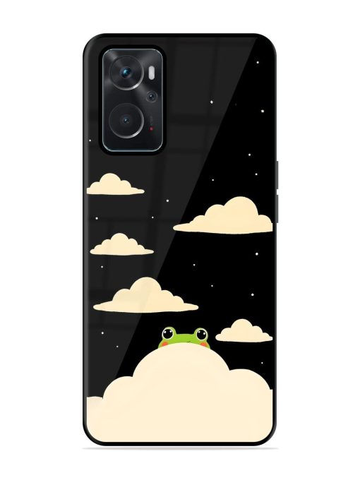 Froggy Night Sky Glossy Soft Edge Case for Oppo K10 (4G) Chachhi