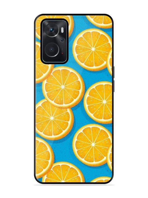 Citrus Symphony Glossy Soft Edge Case for Oppo K10 (4G) Chachhi