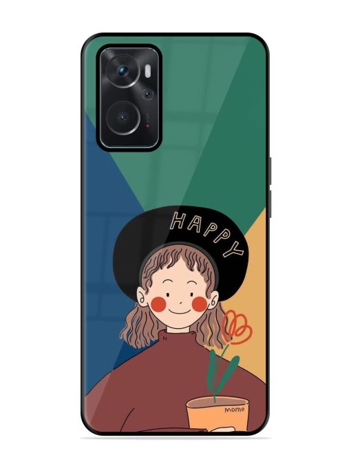 Happy Momo Glossy Soft Edge Case for Oppo K10 (4G) Chachhi