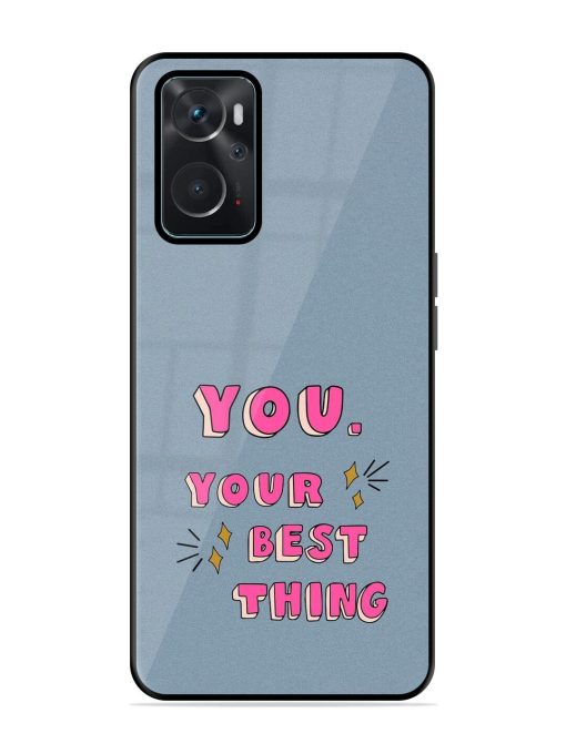 Self-Love Sparkles Glossy Soft Edge Case for Oppo K10 (4G) Chachhi