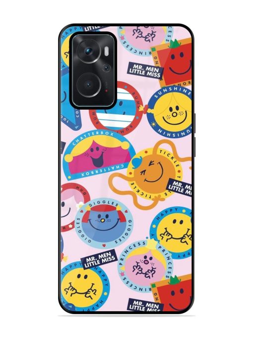 Whimsical Mr. Men & Little Miss Glossy Soft Edge Case for Oppo K10 (4G) Chachhi