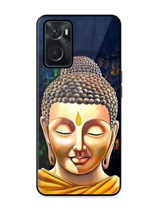 Buddha Face Glossy Soft Edge Case for Oppo K10 (4G) Chachhi