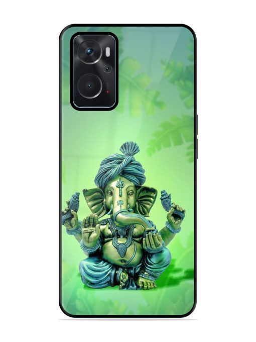 Ganesha, The Remover Of Obstacles Glossy Soft Edge Case for Oppo K10 (4G) Chachhi