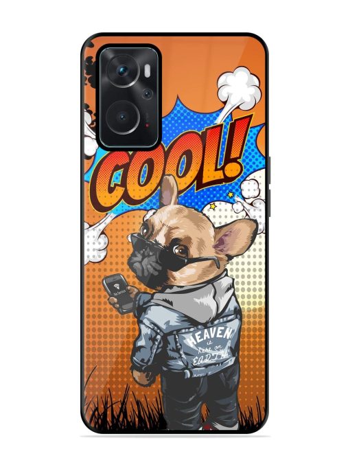 Cool Pup Glossy Soft Edge Case for Oppo K10 (4G) Chachhi