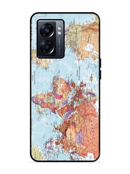 Our Blue Marble Glossy Soft Edge Case for Oppo K10 (5G)