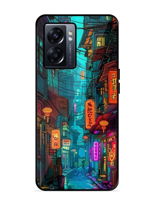 Neon Nightscape Glossy Soft Edge Case for Oppo K10 (5G)