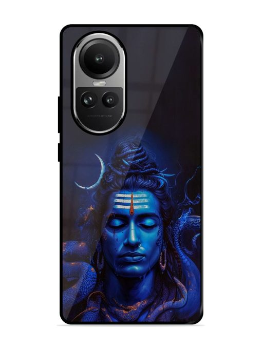 Mystic Mahadev Glossy Soft Edge Case for Oppo Reno 10 (5G) Chachhi