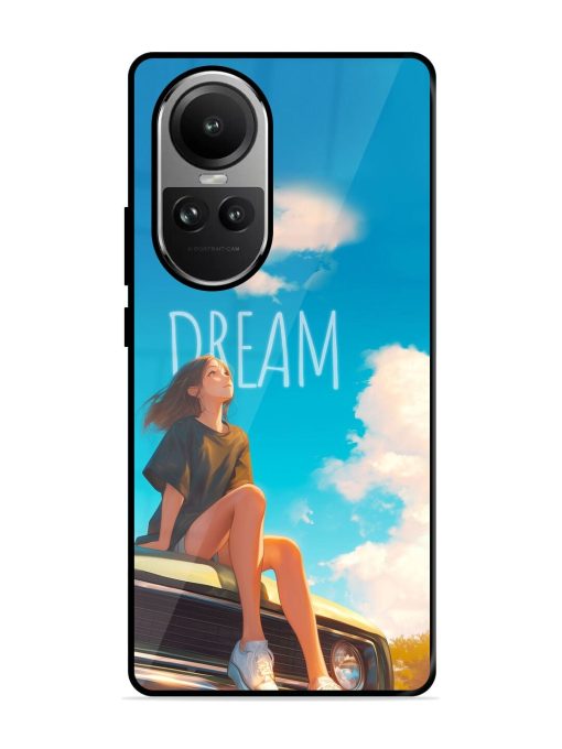 Girly Dream Art Glossy Soft Edge Case for Oppo Reno 10 (5G) Chachhi