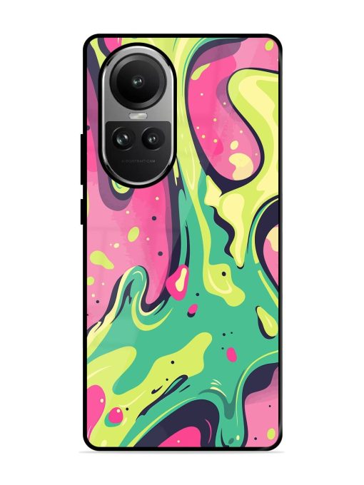 Gooey Grooves Glossy Soft Edge Case for Oppo Reno 10 (5G) Chachhi