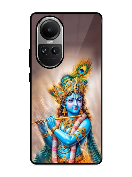 Divine Krishna Glossy Soft Edge Case for Oppo Reno 10 (5G) Chachhi