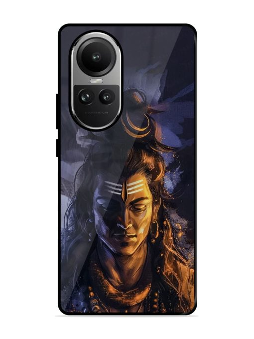 Lord Shiva Glossy Soft Edge Case for Oppo Reno 10 (5G) Chachhi