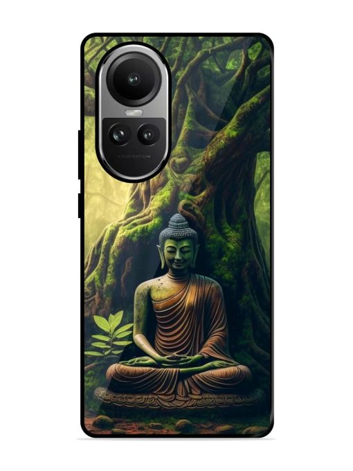 Green Buddha Art Glossy Soft Edge Case for Oppo Reno 10 (5G) Chachhi