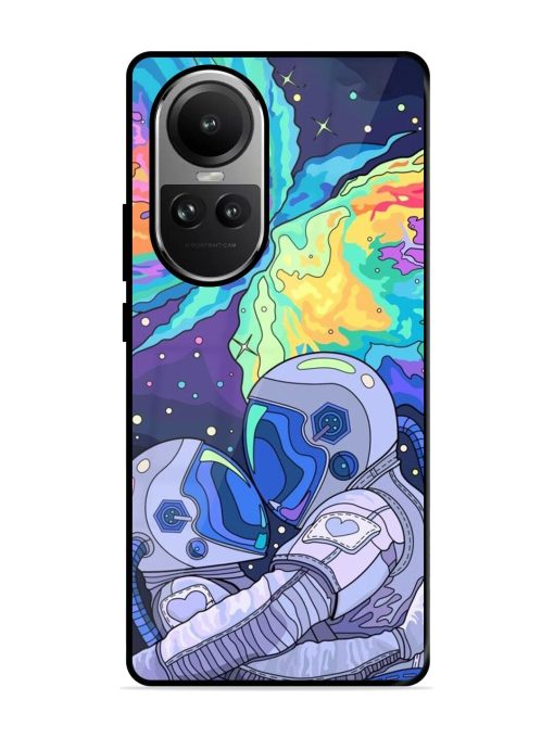 Cosmic Love Glossy Soft Edge Case for Oppo Reno 10 (5G) Chachhi