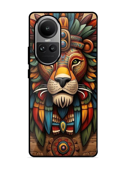 Aztec Majesty Glossy Soft Edge Case for Oppo Reno 10 (5G) Chachhi