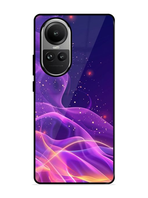 Cosmic Currents Glossy Soft Edge Case for Oppo Reno 10 (5G) Chachhi