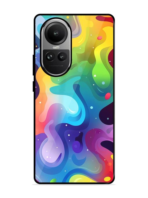 Rainbow River Glossy Soft Edge Case for Oppo Reno 10 (5G) Chachhi